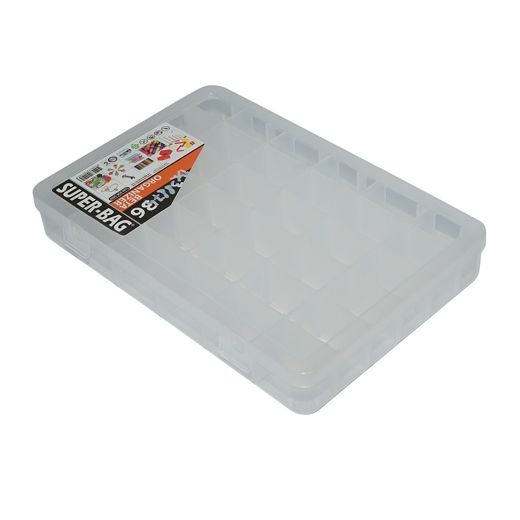 Cutie organizare sortare piese 275x195x42mm