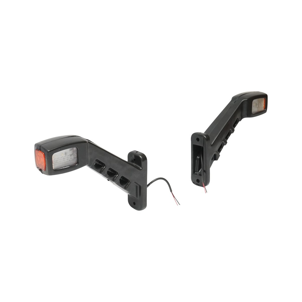 Set lampi led laterale de gabarit cu brat lung 12-24V FR 0132