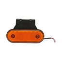 Lampa gabarit laterala LED 12-24V galbena cu suport 117x44x11mm