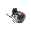 Lampa laterala led rosu-alb 12-24V FR0100