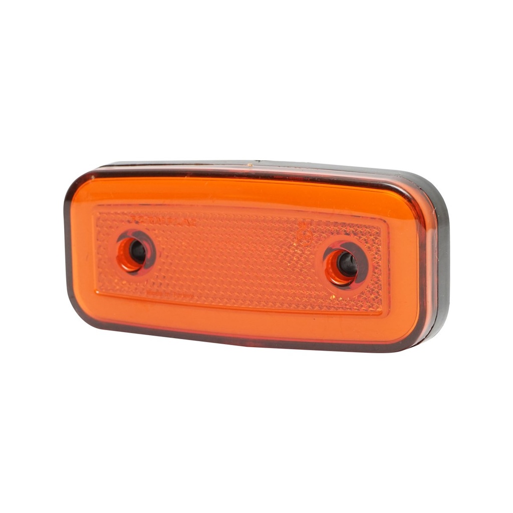 Lampa laterala LED galbena 113mm 12-24V