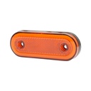 Lampa laterala LED galbena 118mm 12-24V