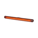 Lampa laterala LED galbena 240mm 12-24V