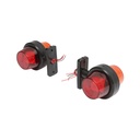 Lampa pozitie led rosu-galben 60mm 12-24V