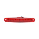 Lampa laterala LED rosie 12-24V FR0176