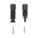 Set 2 conectori tip MC4 1.5KV premium Leader