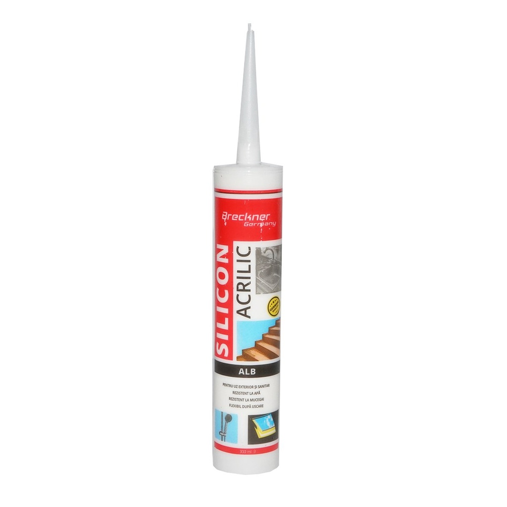 Silcon acrilic alb interior/exterior 300ml