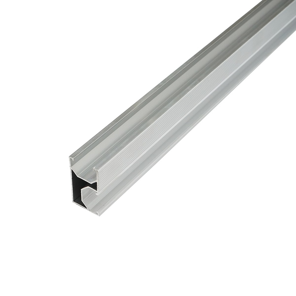 Bara sustinere panouri solare profil aluminiu 2,5m - sistem B 24mm.