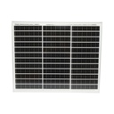 Panou solar 50W fotovoltaic monocristalin 550x680x25mm