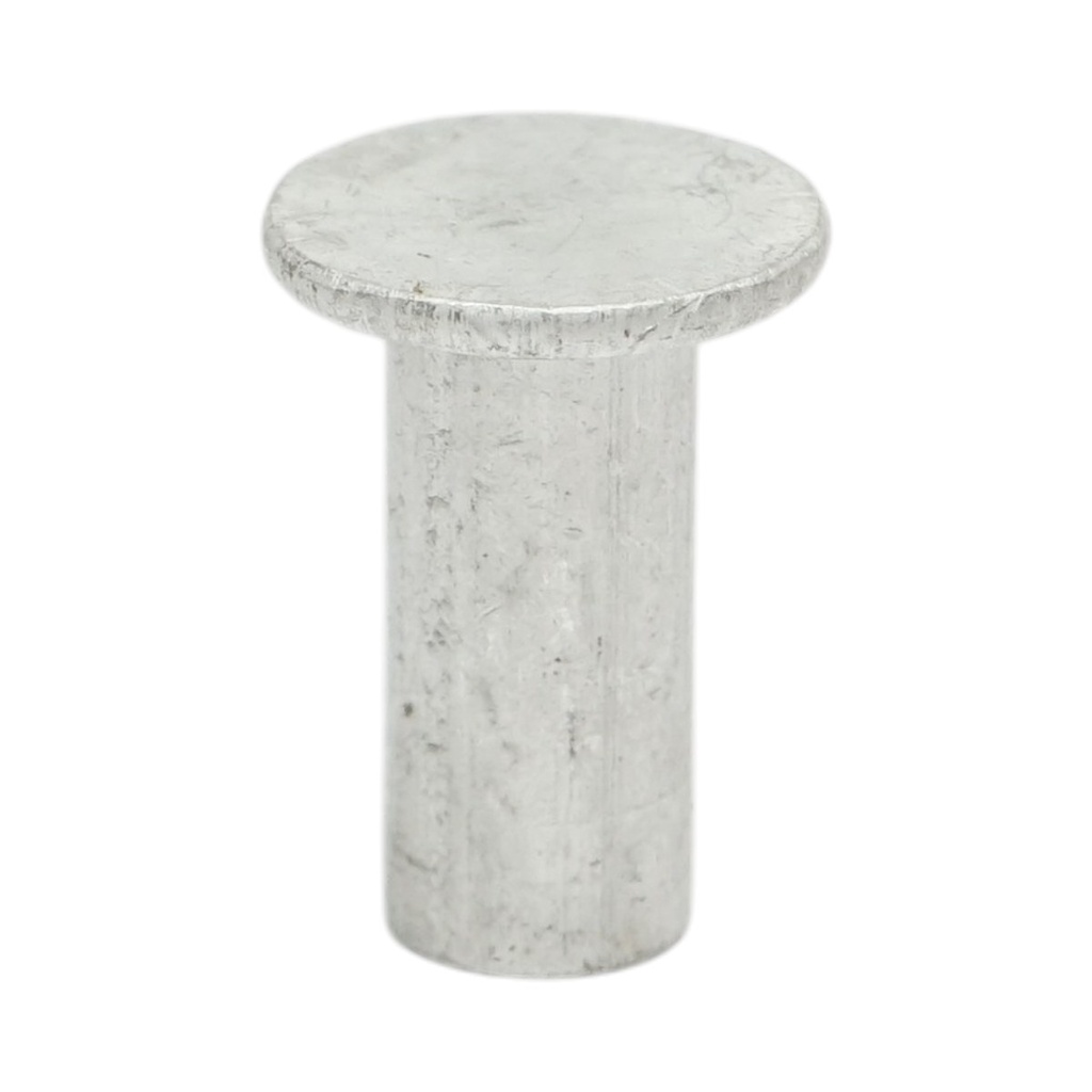 Nit aluminiu solid 24.6x10, diametru cap 18mm