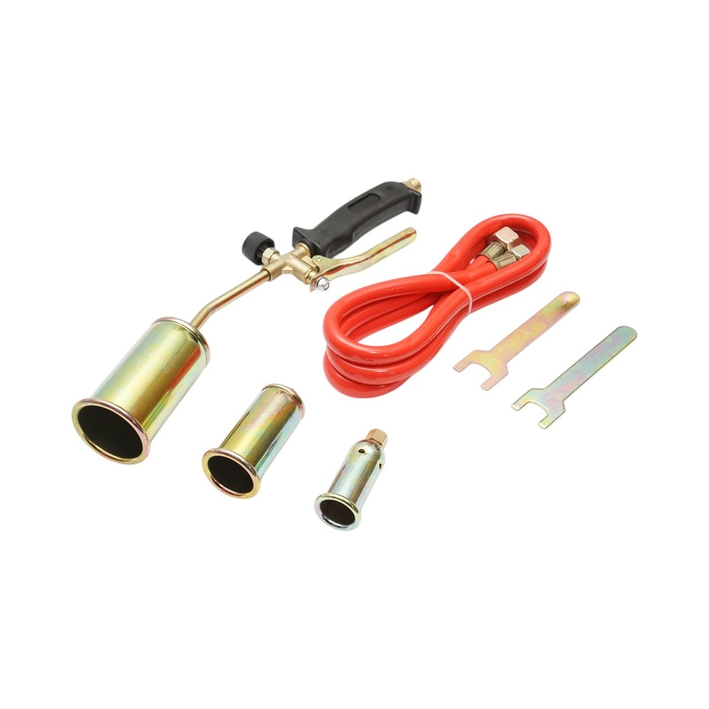 Arzator gaz cu 3 duze si furtun pentru butelie 1.5m