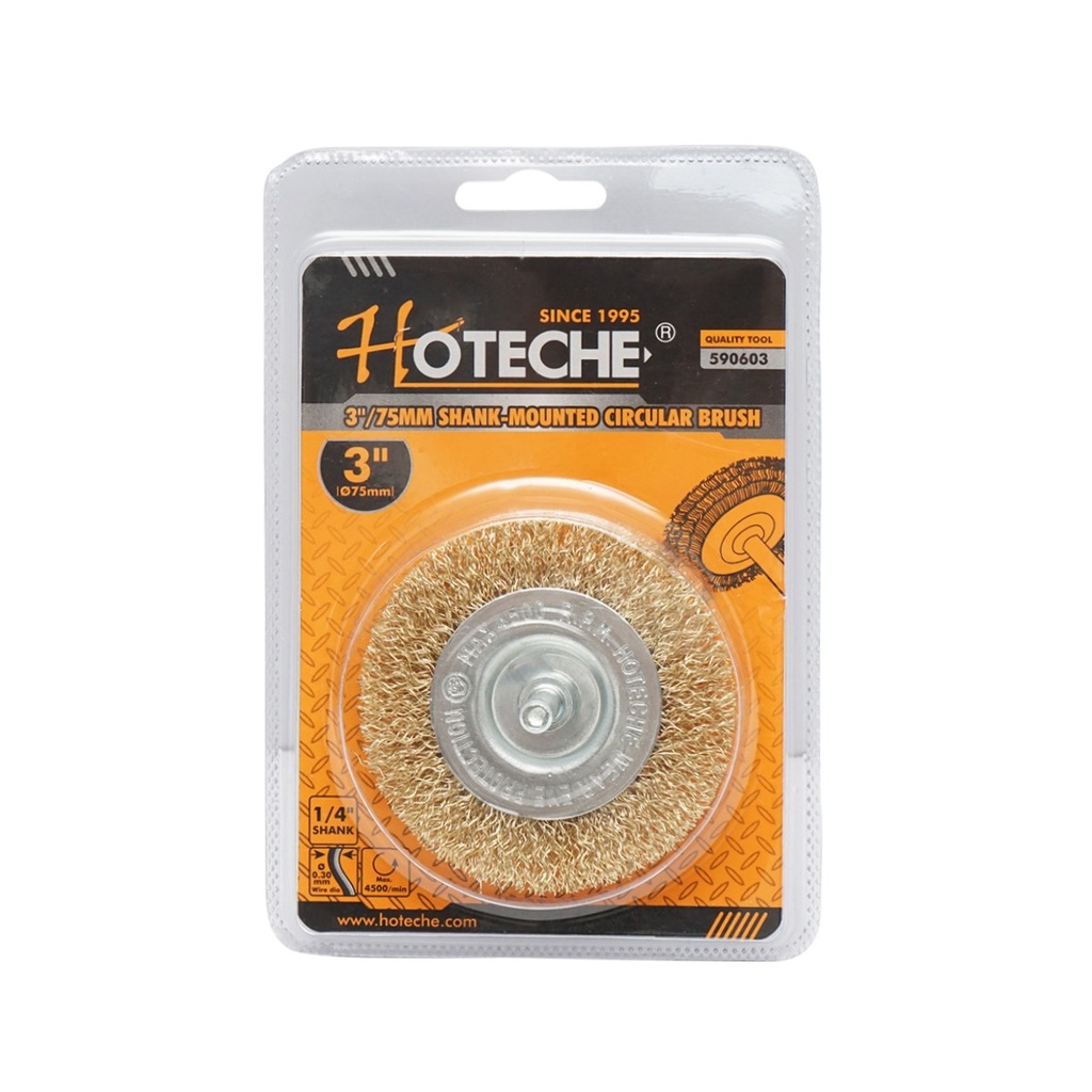 Perie sarma circulara 75mm Hoteche