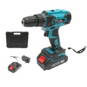 Masina de gaurit si insurubat cu 2 acumulatori 36V, 1.3Ah Li-ion, LED, cuplu 18-35Nm, mandrina 10mm, 0-350/1350rpm