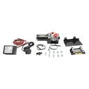 Troliu electric 12V 1360kg Motor 1KW cablu otel 4,8mm x 13.5m Hoteche