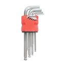 Set 9 chei imbus hexagonale lungi 1.5-10mm Cr-V