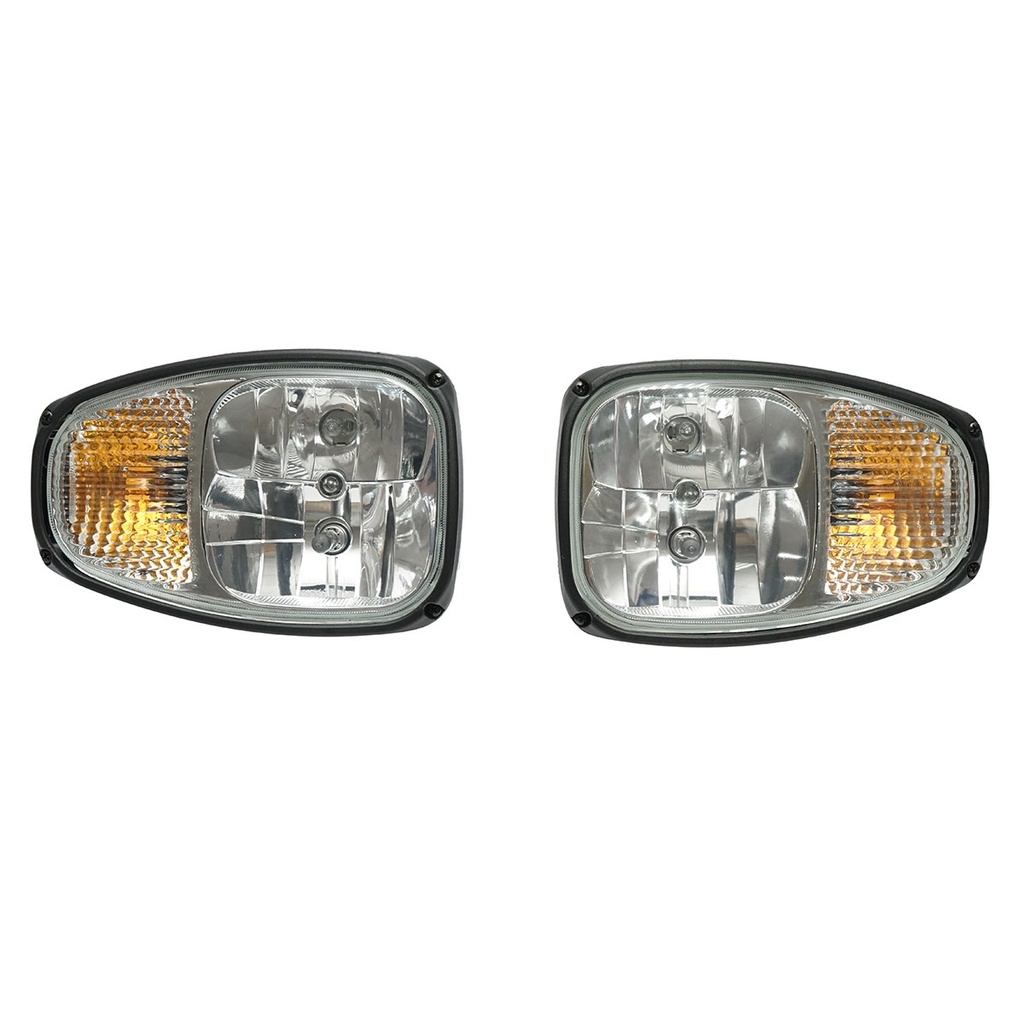Set lampi fata cu semnalizare st/dr pentru JCB 1CX-5CX cod OEM OEM 700-50192