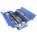 Trusa scule 64 piese cutie metalica rabatabila 48x24x21cm