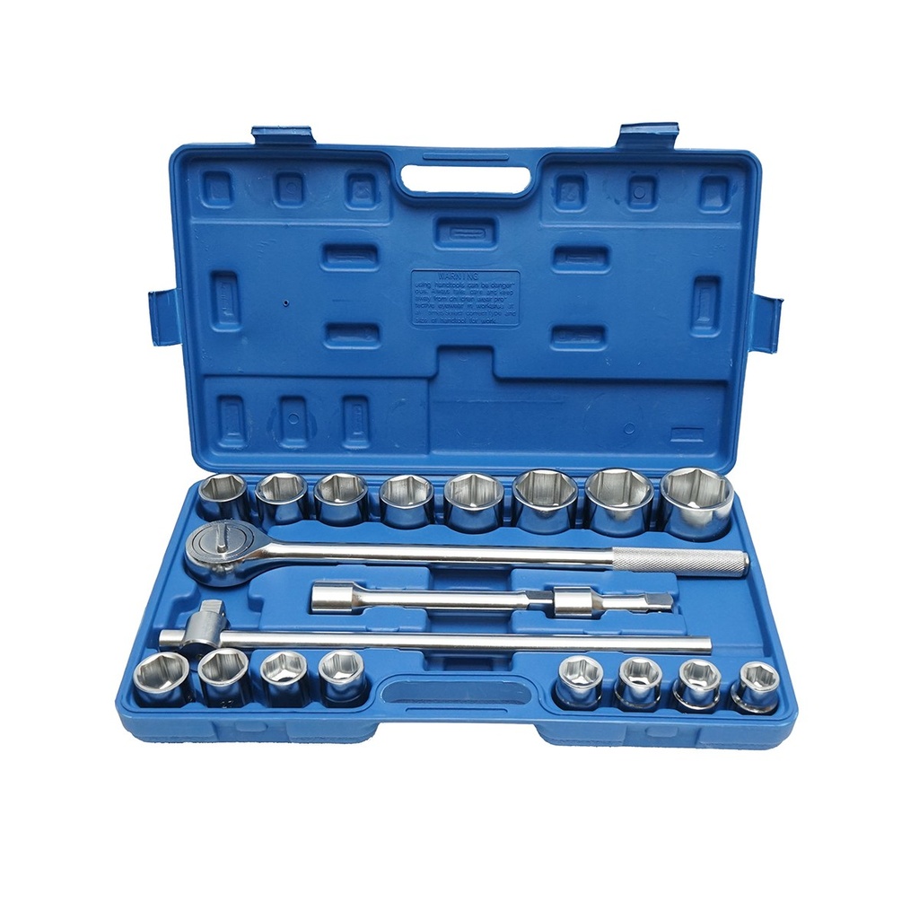 Trusa 21 tubulare 3/4 antrenor cu clichet