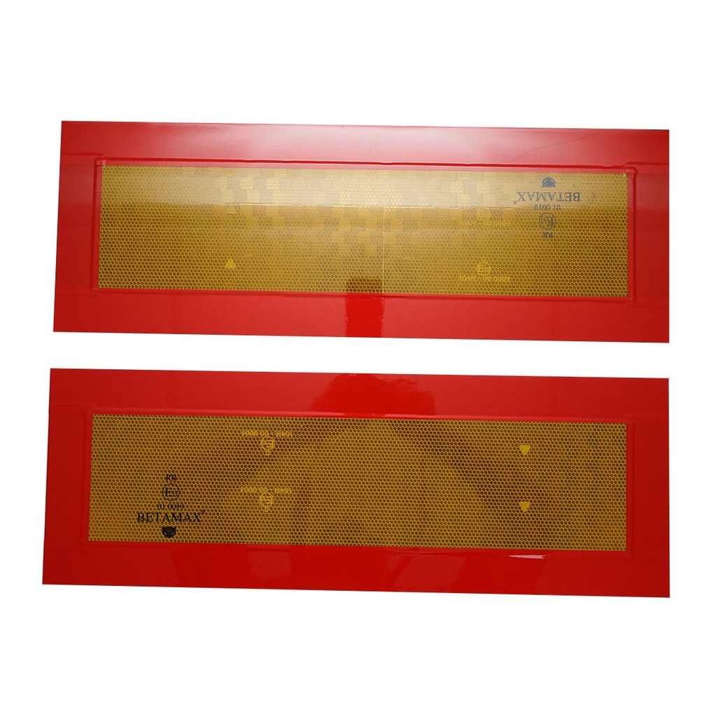 Set 2 placi reflectorizanta dreptunghiulara pentru remorca 565x195mm