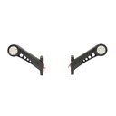 Set lampi laterale de gabarit cu LED 12-24V, rosu-alb, PVC elastic