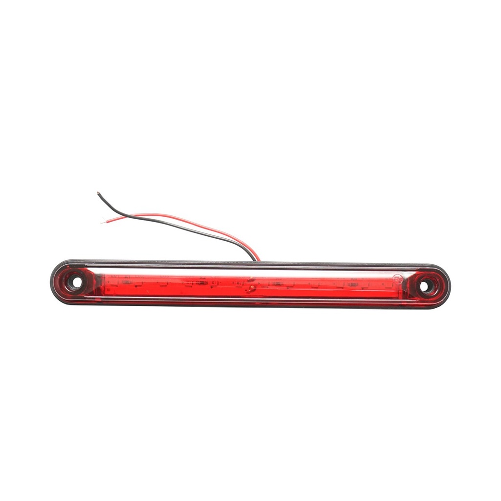 Lampa gabarit laterala LED rosie 12-24V, FR0179