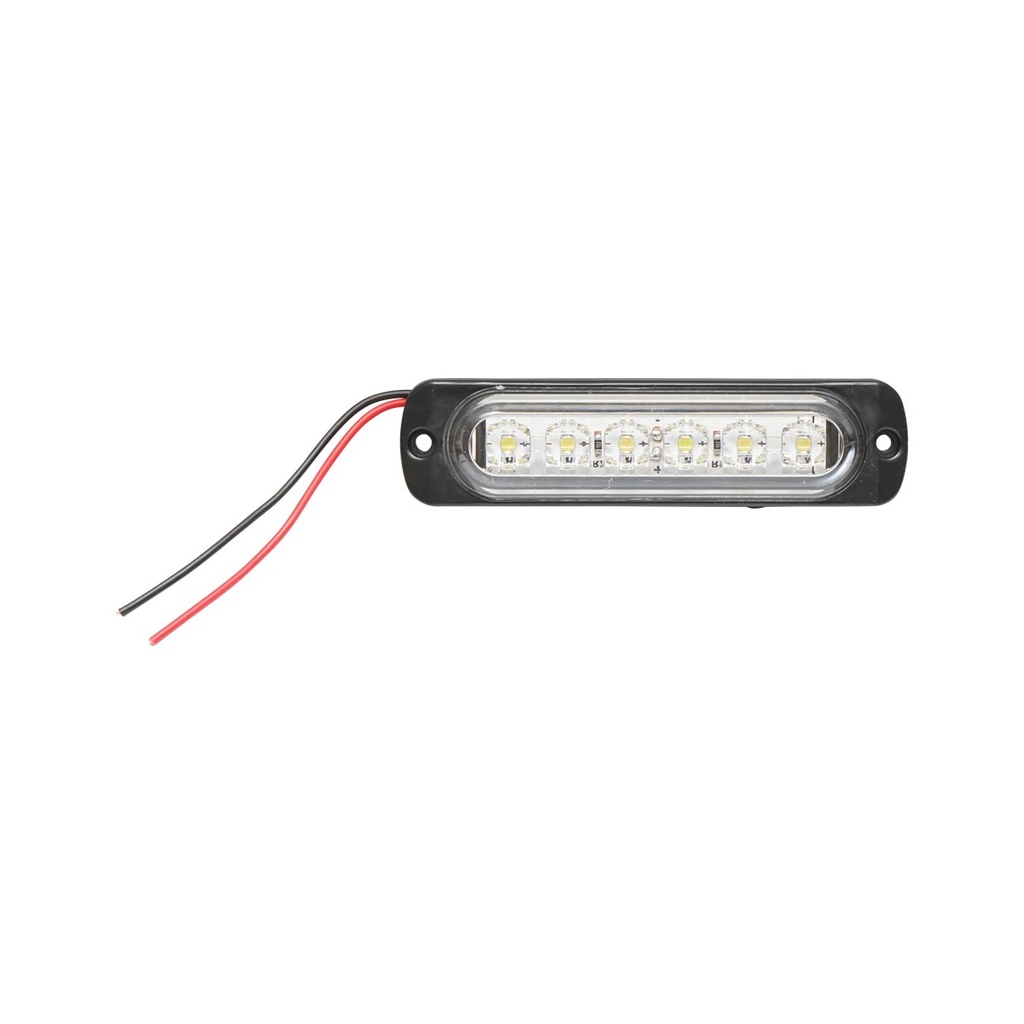 Lampa LED gabarit laterala alba 12-24V FR0272W
