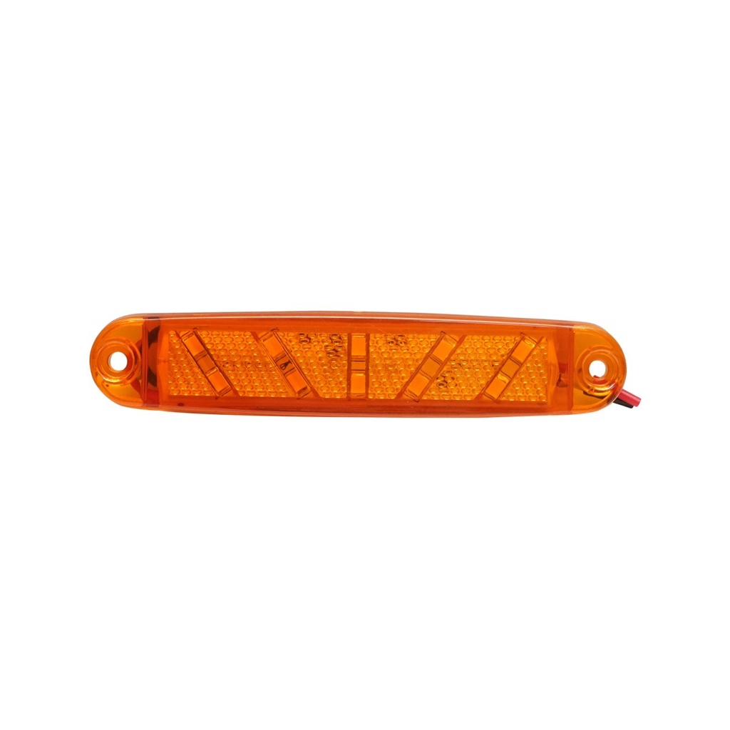 Lampa gabarit laterala LED galbena 100mm 12-24V