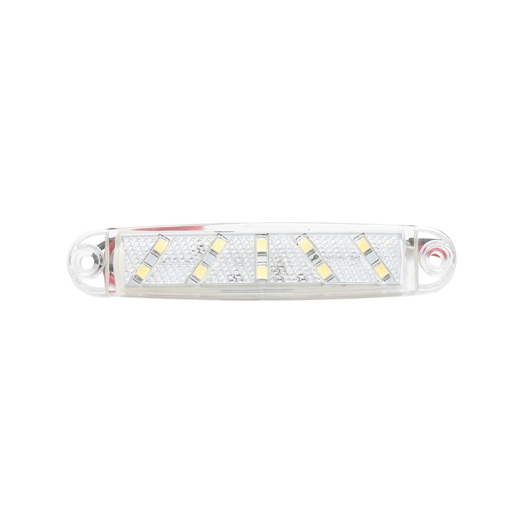 Lampa gabarit laterala LED alba 100mm 12-24V