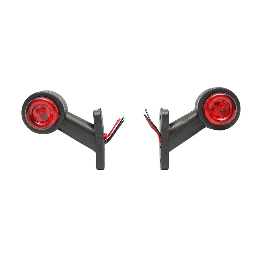 Set lampi rotative gabarit laterale LED alba-rosu 12-24V FR1104