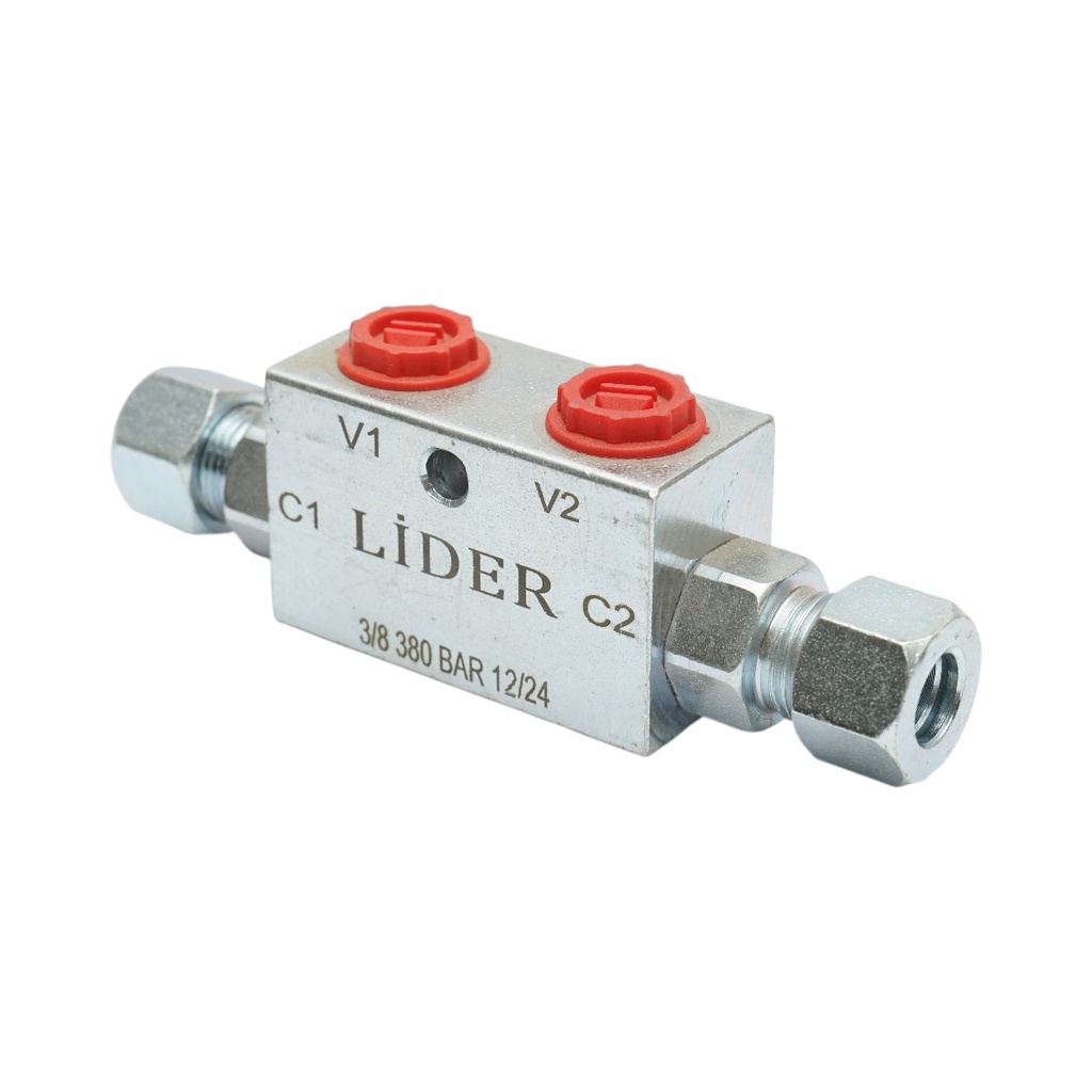 Sertaras tirant central hidraulic 3/8 inch, 380 bar, M18x1.5, L=110.4mm