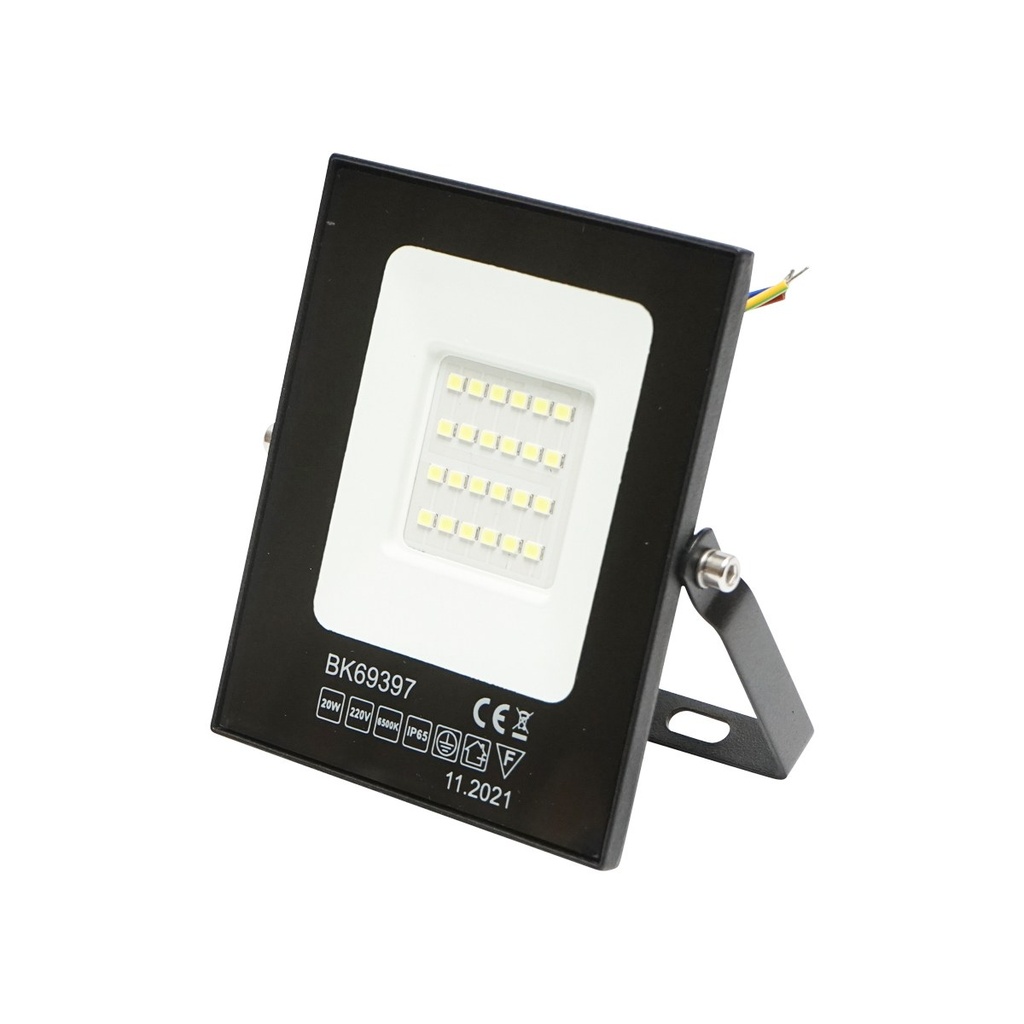 Proiector LED 20W, 220V, 6500K, IP65, 108x89x13mm