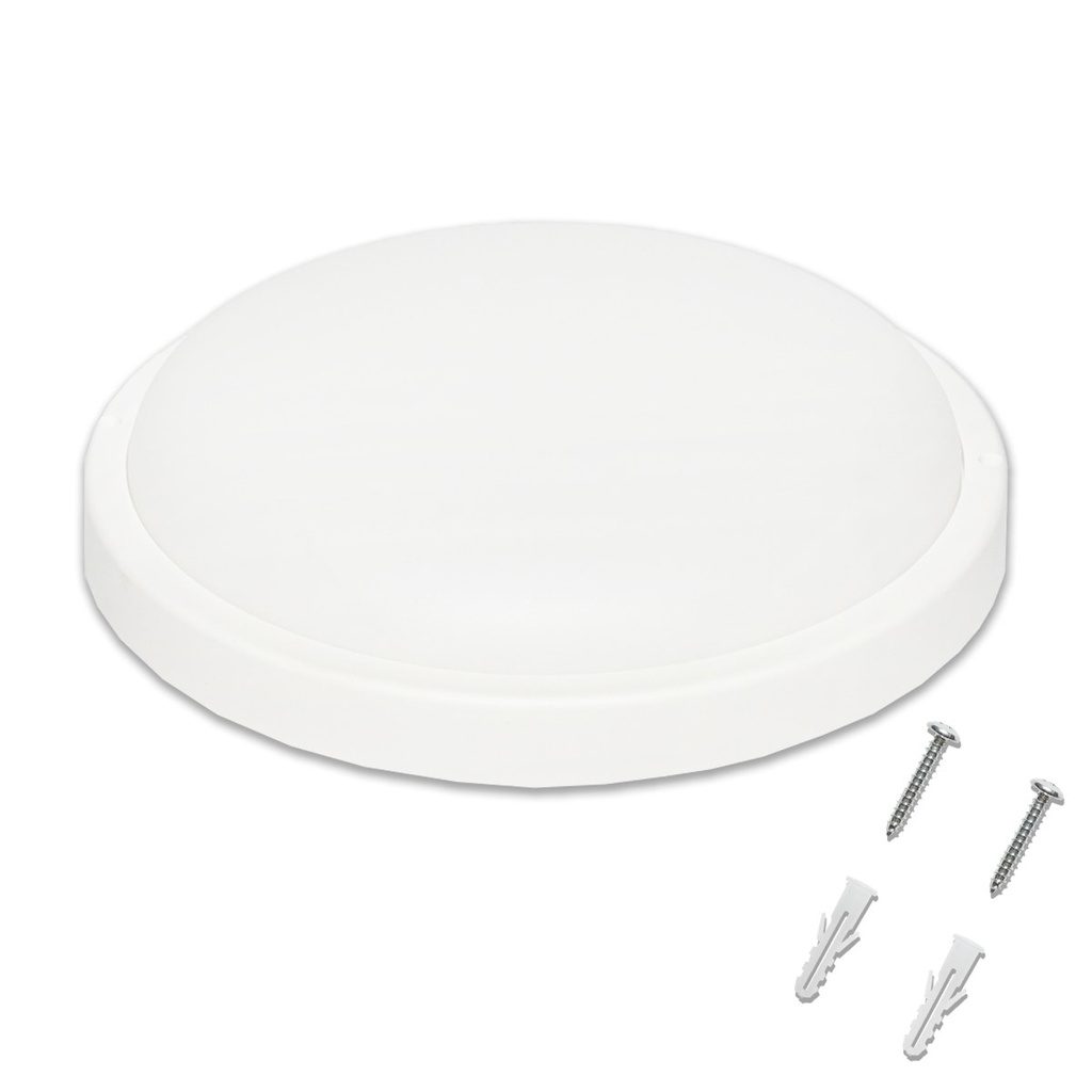 Plafoniera LED 24W, 220V, IP65, diametru 260mm (corp iluminat rezistent la umezeala)