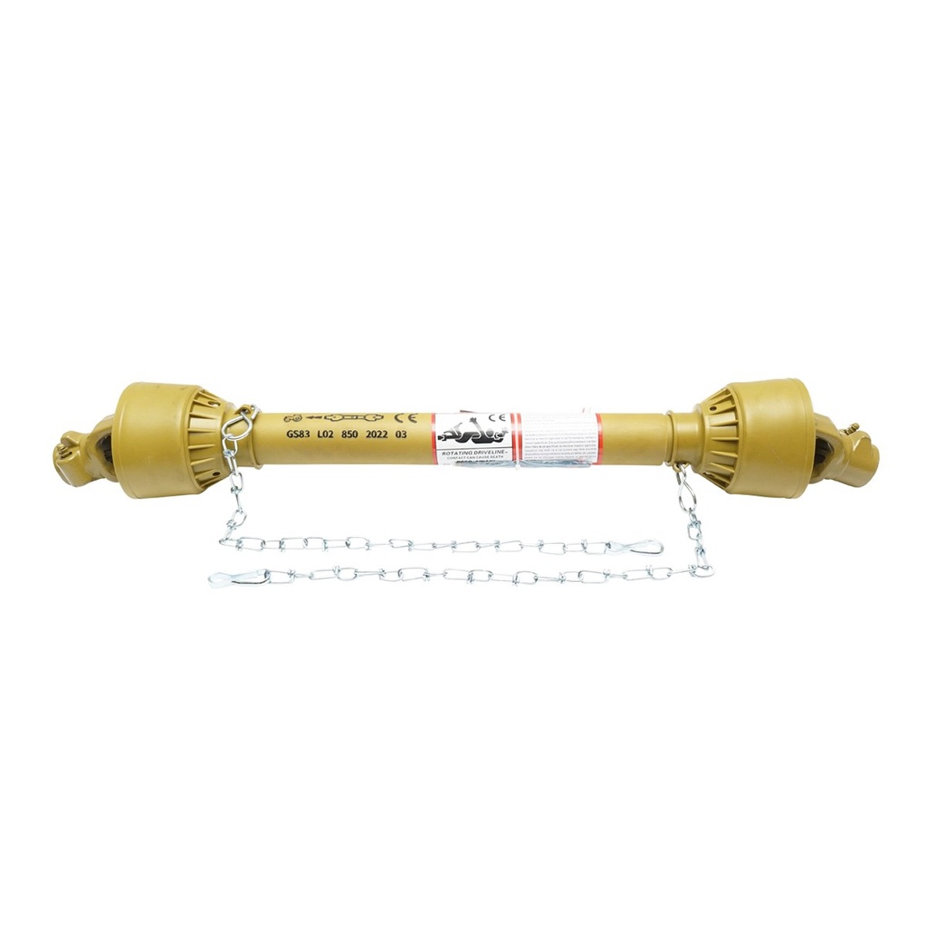 Cardan 850 mm L2S T2 cruce 23,8x61,3 (teava tip lamaie 24x62) Z=6