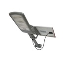 Lampa LED iluminat stradal 40W, 1800LM, IP65, 6500K cu panou solar si baterie 36Ah cu prindere stalp