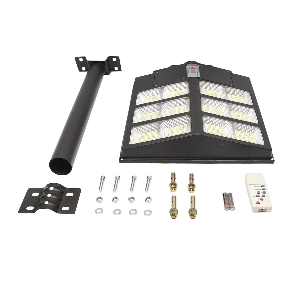 Lampa LED cu panou solar iluminat stradal 300W, 6500K, IP65
