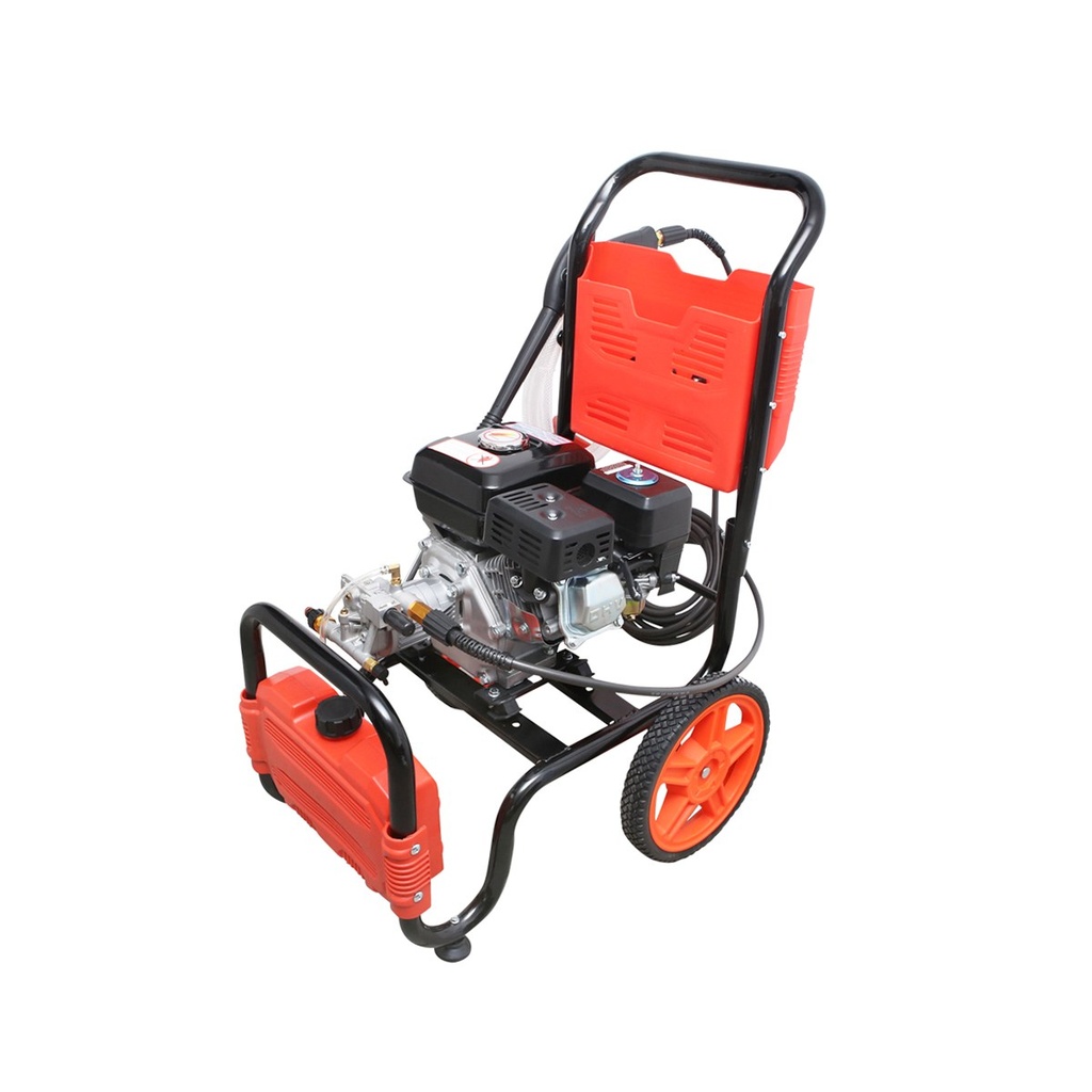 Aparat de spalat cu presiune pe benzina 7CP, 200 Bar, debit 500l/H cu furtun si pistol Thor
