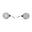 Lampa gabarit LED 12/24V pentru oglinda camion rosu/alb FR0331RW