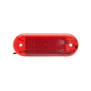 Lampa LED gabarit 12/24V rosu
