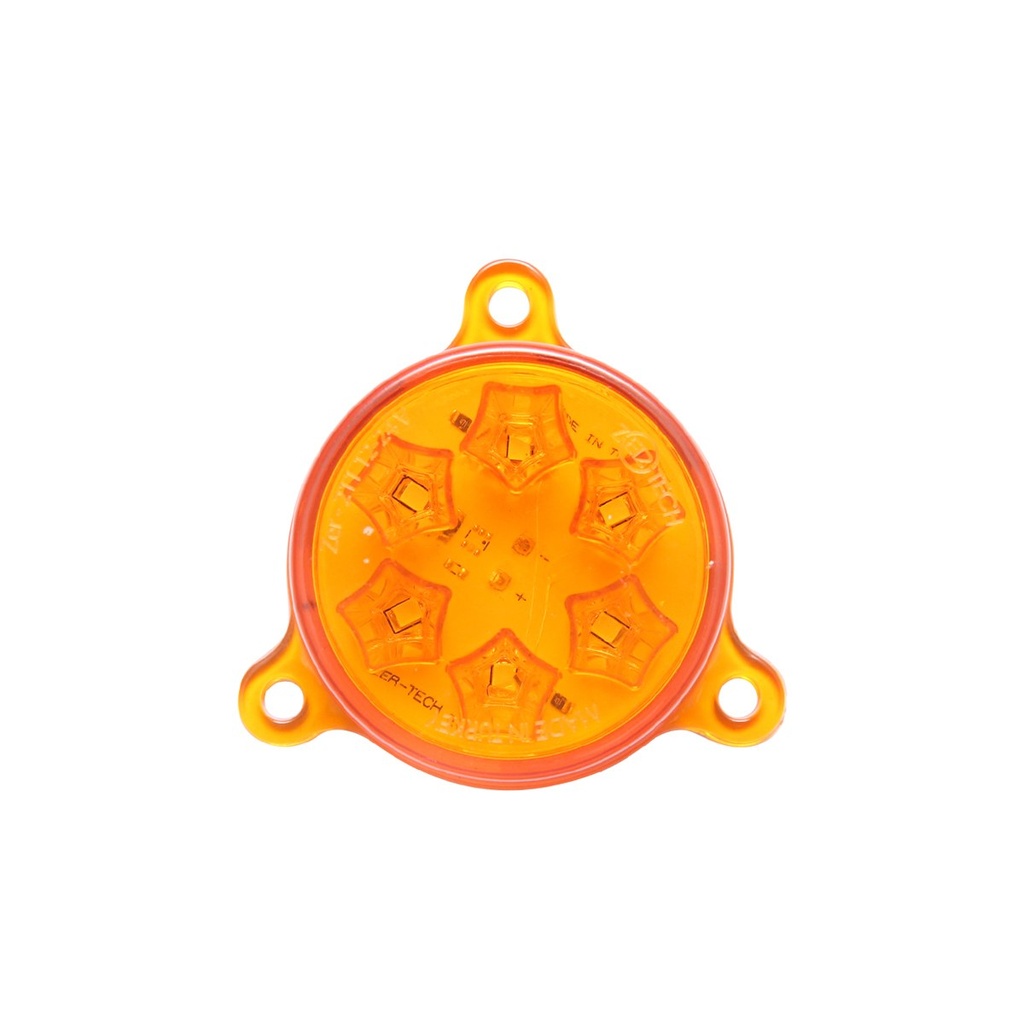 Lampa LED rotunda universala 12/24V galben