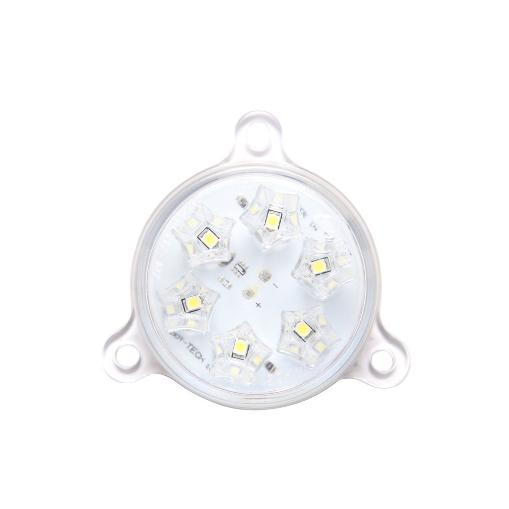 Lampa LED rotunda universala 12/24V alb