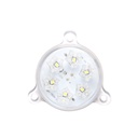 Lampa LED rotunda universala 12/24V alb