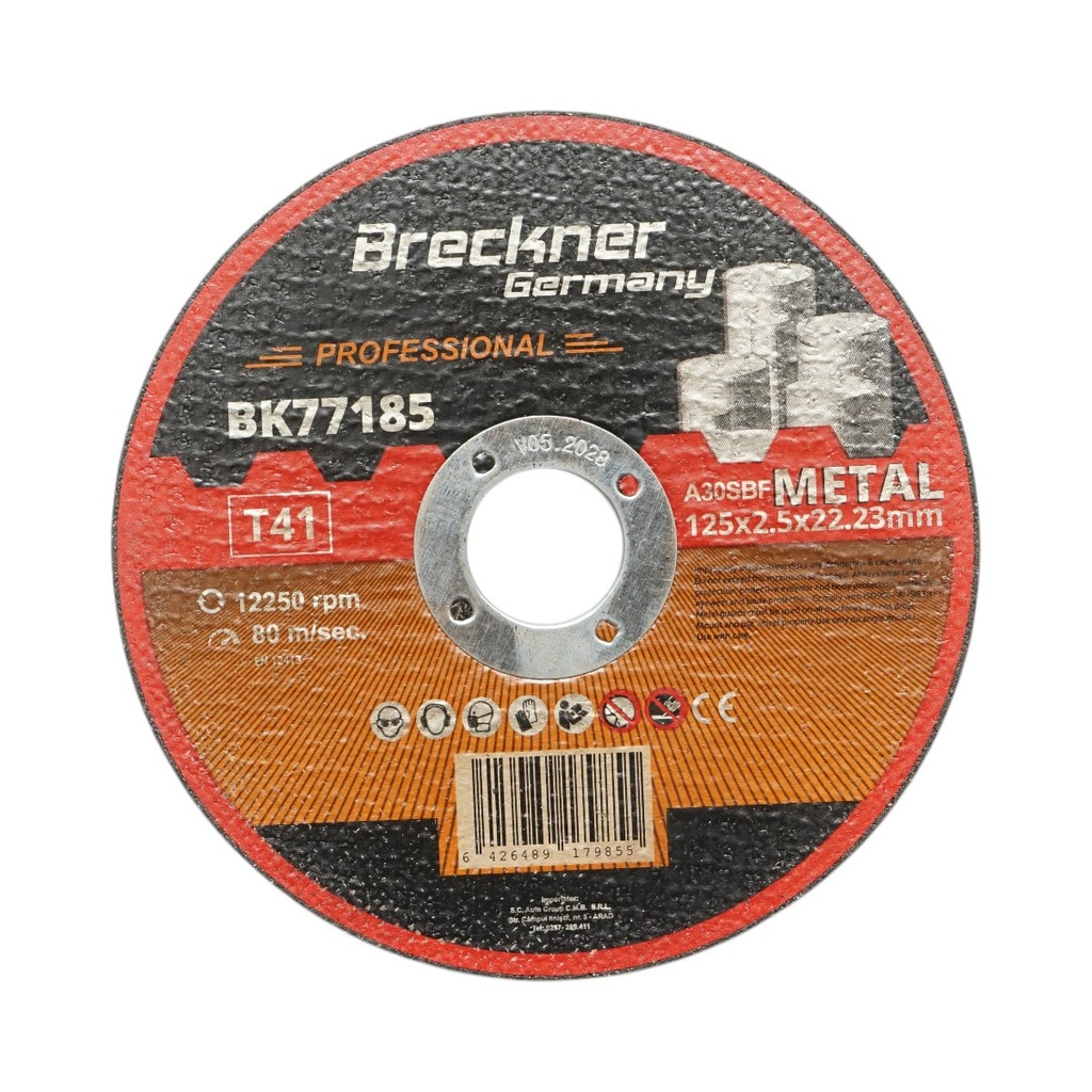 Panza disc flex pentru taiat si polizat metal T41 125x2.5x22mm