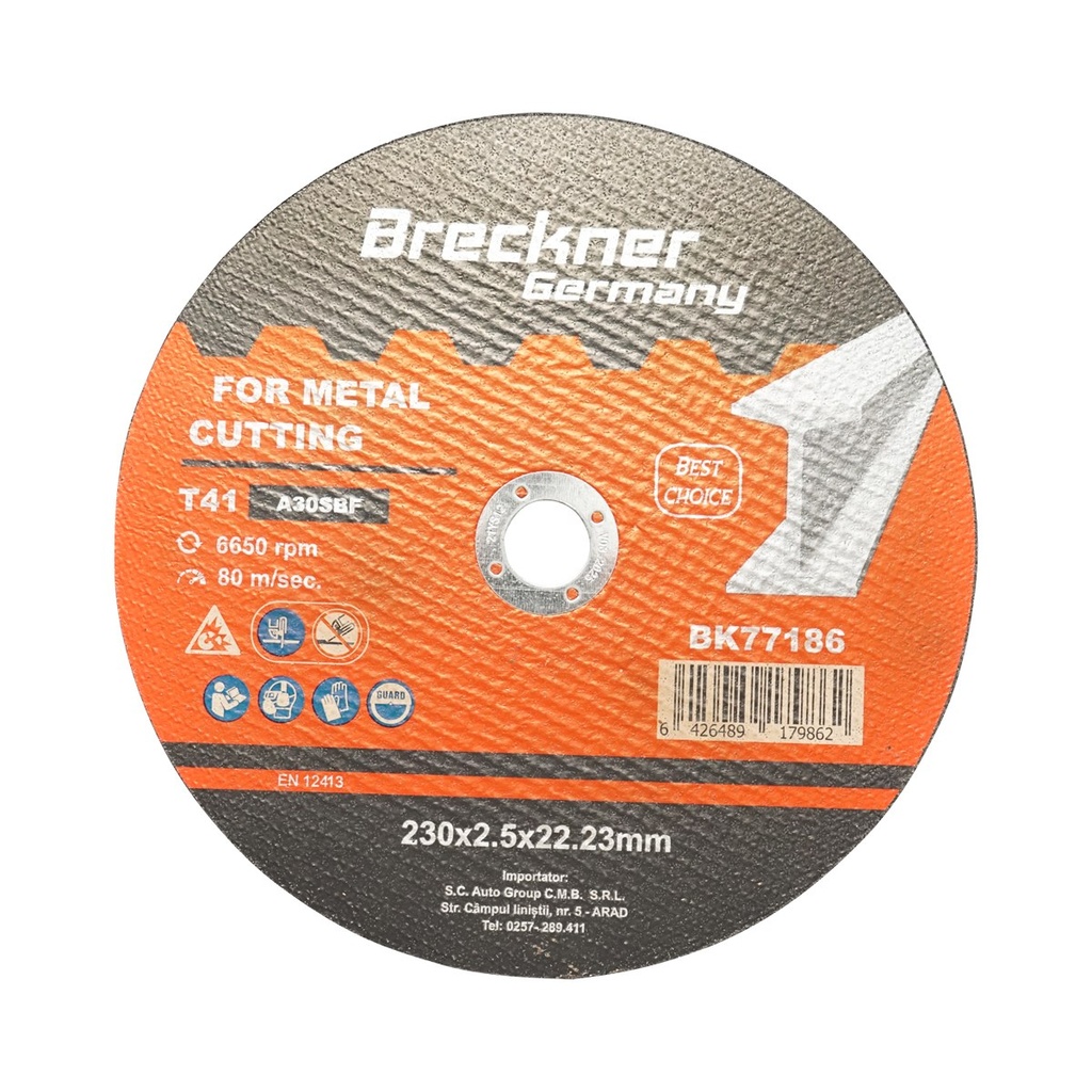 Panza disc flex pentru taiat si polizat metal T41 230x2.5x22mm