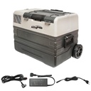 Frigider auto cu compresor si roti tip troler 42L 12-24-220V 60W