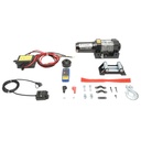 Troliu electric cu telecomanda 12V, 1,6T (3000lbs) cablu otel 5x11m, solenoid 100A