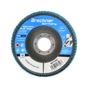 Disc lamelar abraziv cu zirconiu pentru taiat si polizat metal, inox P80, 115mm