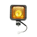Lampa galbena, proiector de lucru universal John Deere, JCB 12V, 55W, H3 cod OPM O010219Y