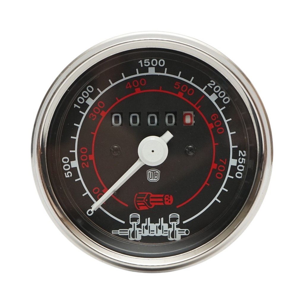 Ceas indicator turatie motor, turometru pentru New Holland, Fiat, Ford 84.5mm cod OEM 4180290, 4334916, 4180290, 04334971