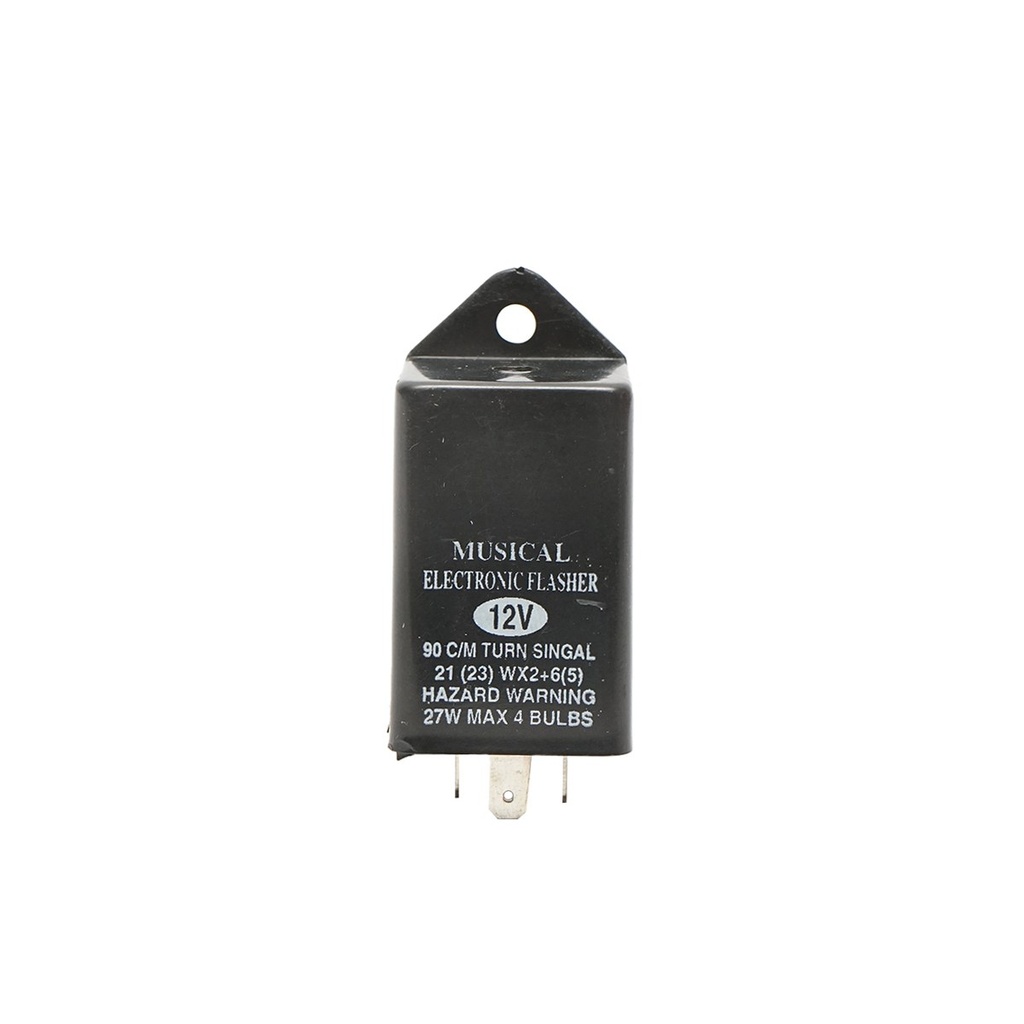 Releu semnalizare musical universal 12V max 27W 3 pini