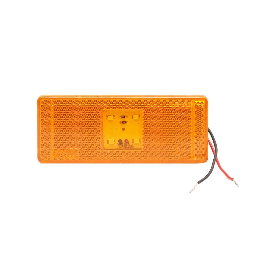 Lampa LED laterala galbena 24V